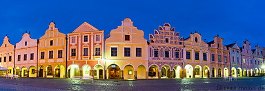 11 Old town square at night