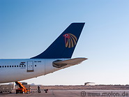 16 EgyptAir plane in Abu Simbel airport
