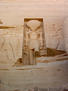 24 Statue of Egyptian sun god Ra-Harakhty