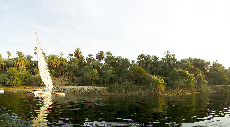 14 View of Nile river and Elephantine island