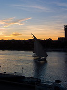 03 Sunset on Nile river