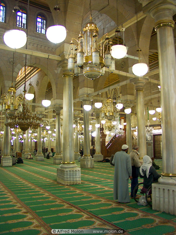06 Sayyidna al Hussein mosque interior