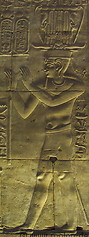 19 Bas-relief showing a pharaoh