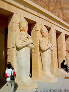 05 Statues of pharaohs