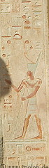 10 Bas-relief showing pharaoh