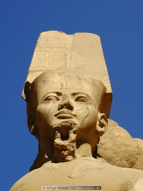 17 Bust of pharaoh