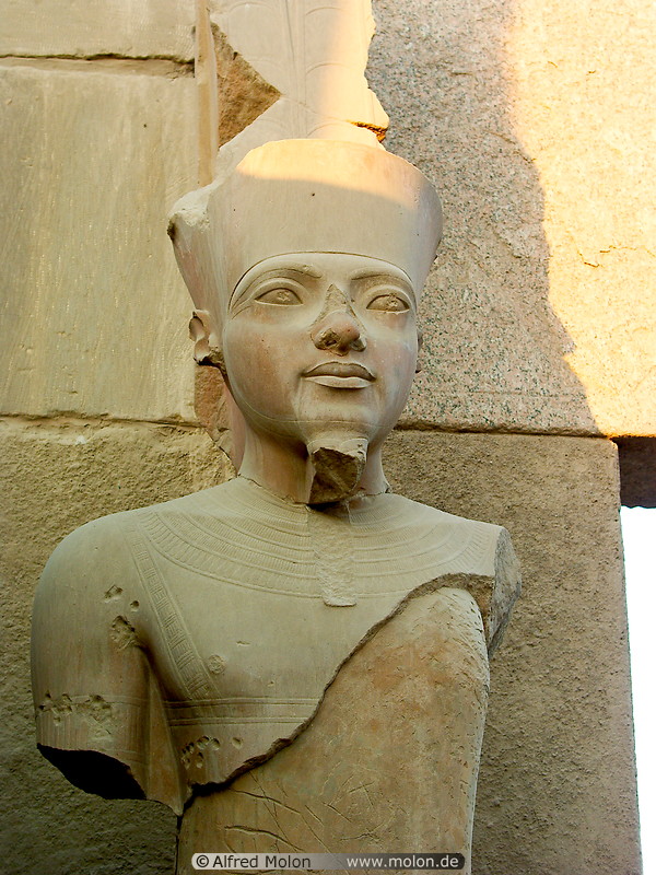 35 Bust of pharaoh