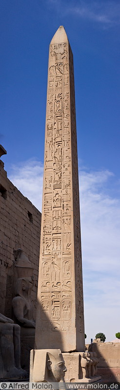 04 Red granite obelisk