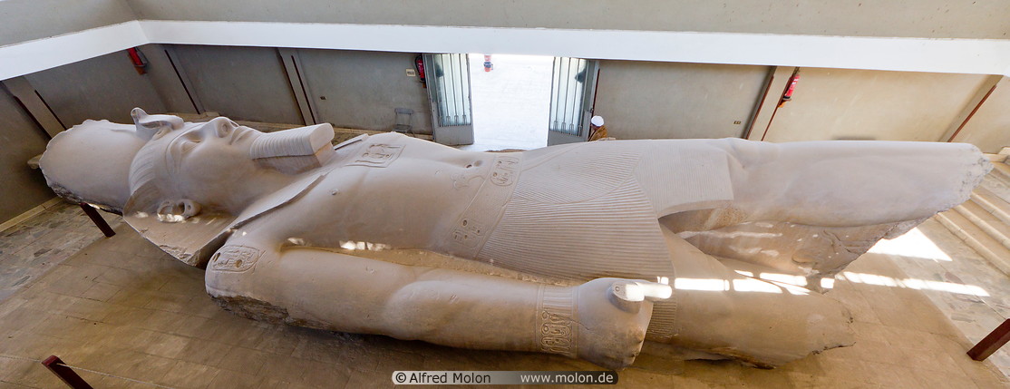 11 Limestone statue of Ramses II