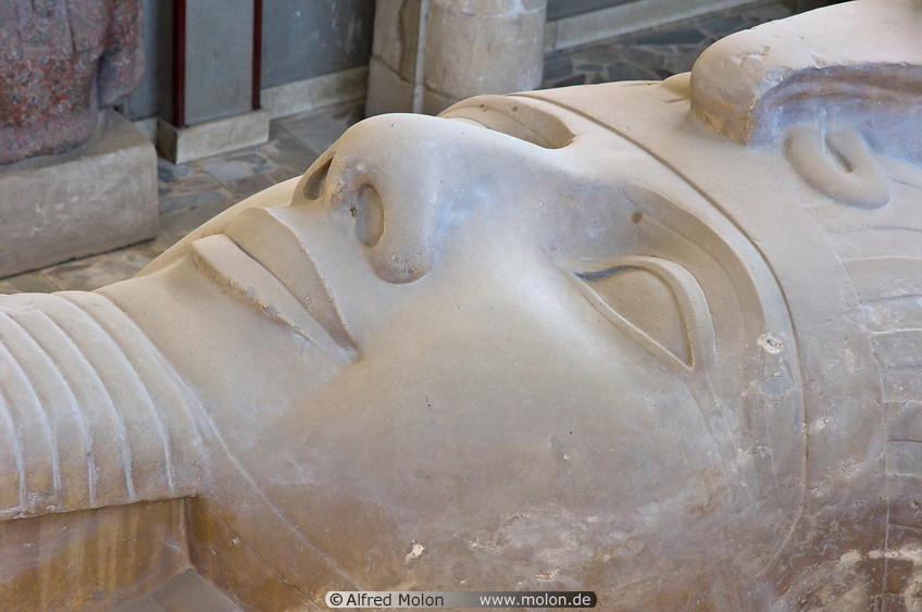 15 Limestone statue of Ramses II