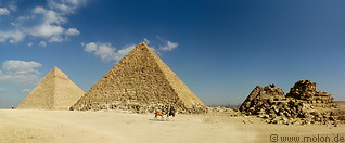 03 Panorama view of the Giza pyramids