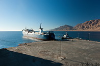 03 Ferry anchored in Nuweiba harbour