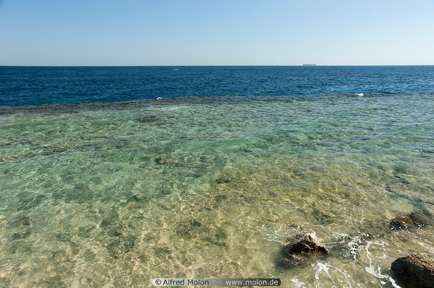 12 Crystal clear seawater