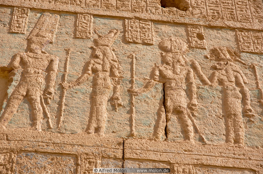 09 Egyptian bas-relief