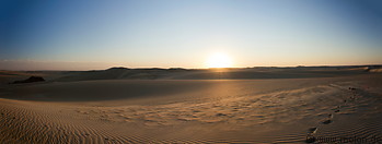 26 Sand desert at sunset