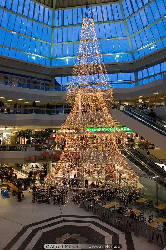 11 Shopping mall with Christmas decorations
