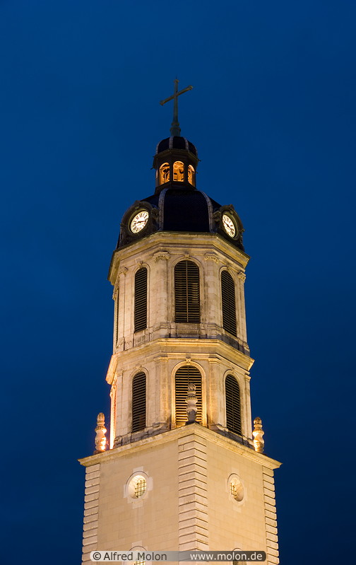 17 Tower at night