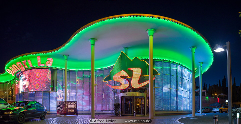 12 Shangri La casino at night