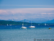 53 Boats on Ammersee lake