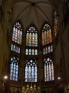 12 St Peter cathedral stained glass windows