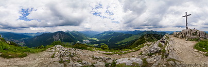 20 Panorama view from Brecherspitz summit