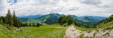 21 Mountain path across meadows