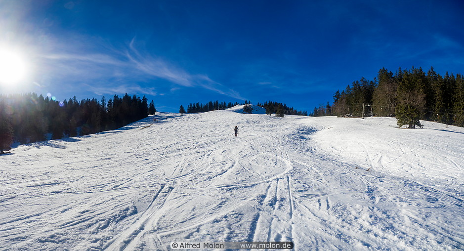12 Snow covered ski slope