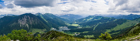 19 View over Spitzingsee from Brecherspitz