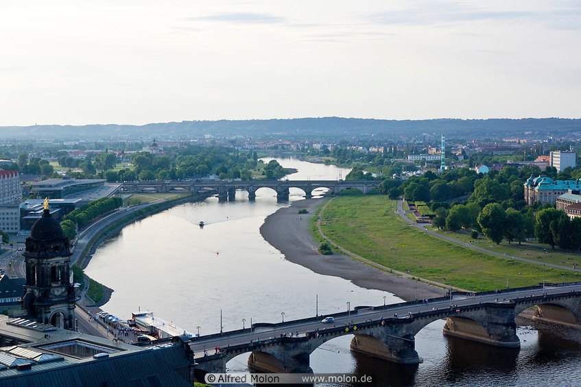 05 Elbe river bridges