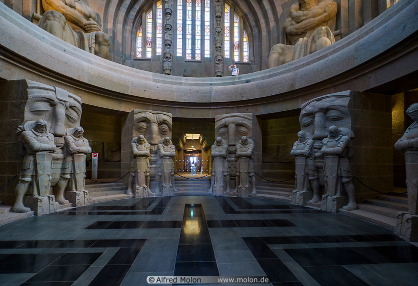 73 Battle of Nations monument interior
