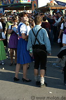 02  Couple wearing traditional Bavarian dress