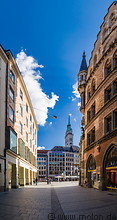 26 View from Diener street towards Marienplatz