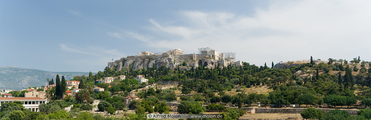 03 Panoramic view of Agora and Acropolis