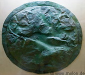 14 Bronze Spartan shield