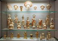 17 Terracotta figurines and female protomes