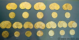 15 Circular gold plates