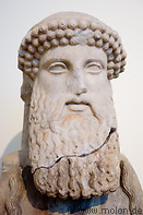 19 Marble Hermes head