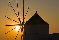 10 Oia windmill at sunset