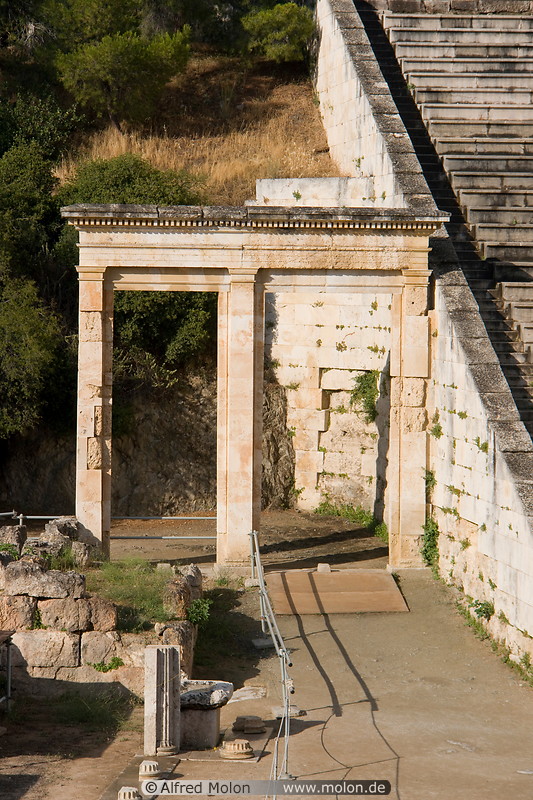 18 Epidaurus theatre gate
