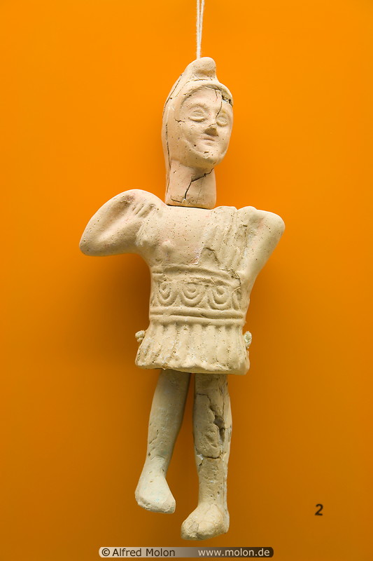 02 Clay Roman soldier puppet