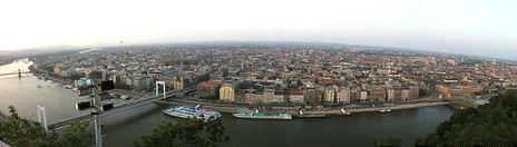 12 Evening view of Danube river and Pest