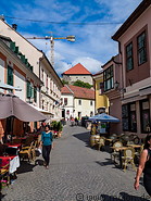 16 Dobo Istvan street and pedestrian area