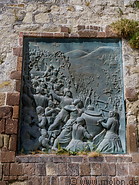 28 Siege of Eger bronze bas-relief