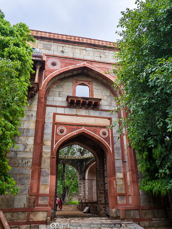 11 West entrance portal