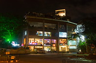 10 Cafe and shops at night