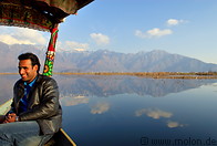 16 Boatman and lake panorama