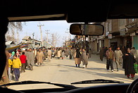 13 Kashmiri people walking along street