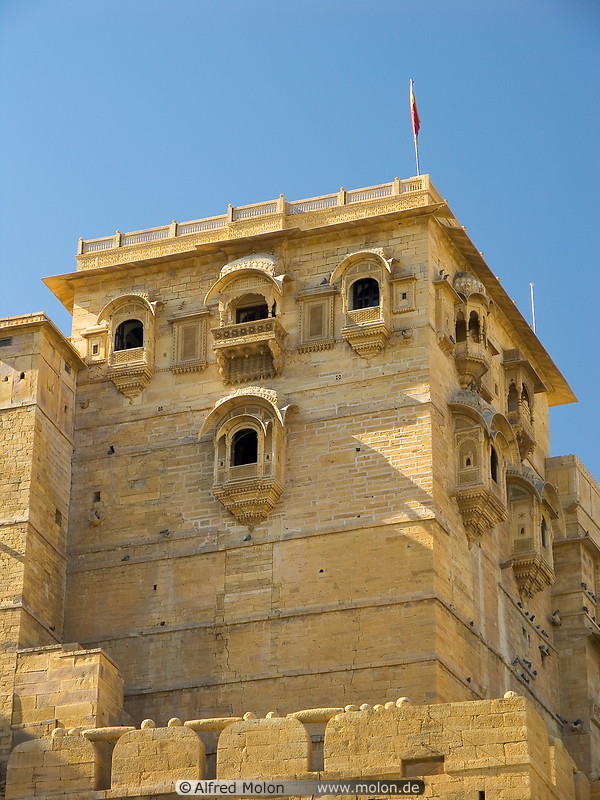 06 Tower with Rajasthani architecture
