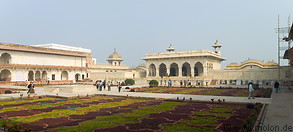 16 Inner court with Khass Mahal