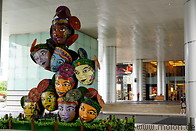 07 Puppet heads in Grand Indonesia mall